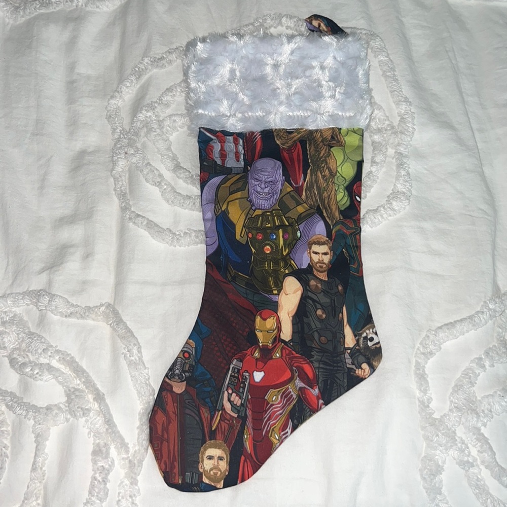 Super Hero stocking 🎄